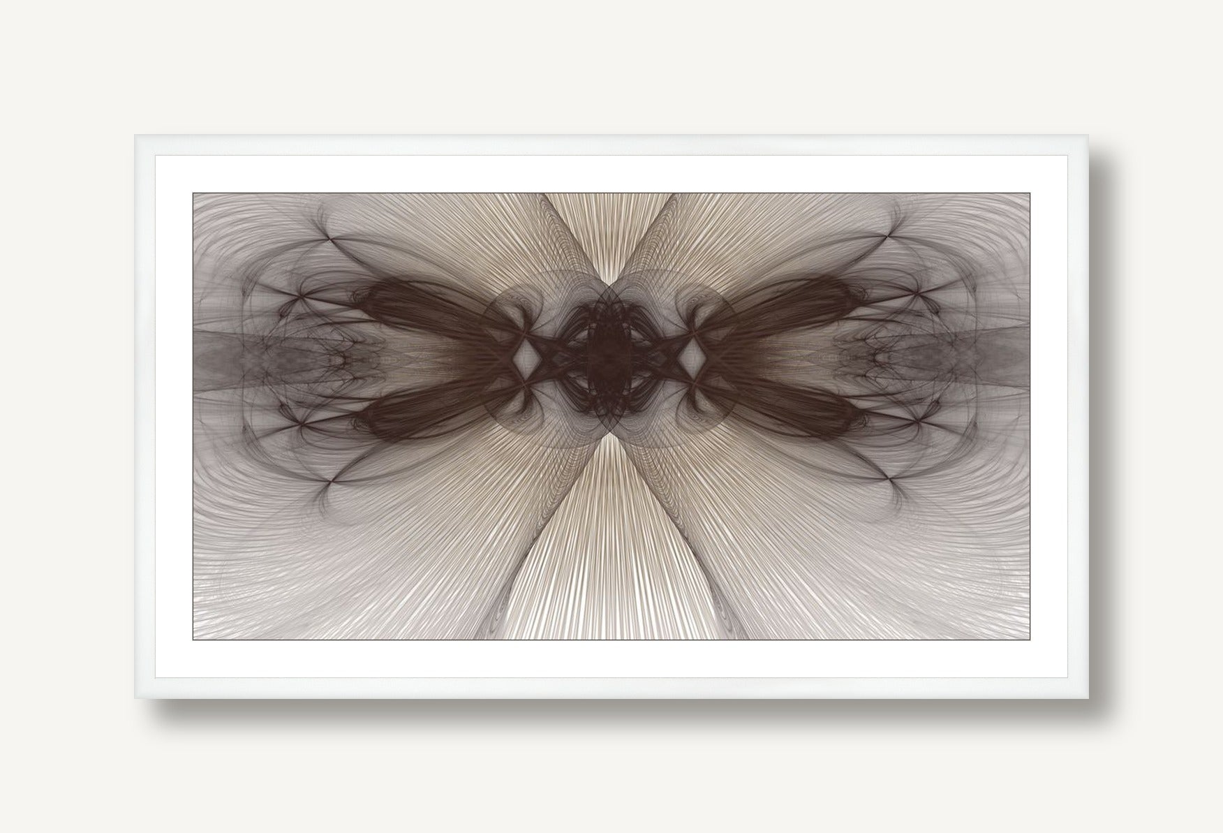 Adjoining Spheres 5 framed