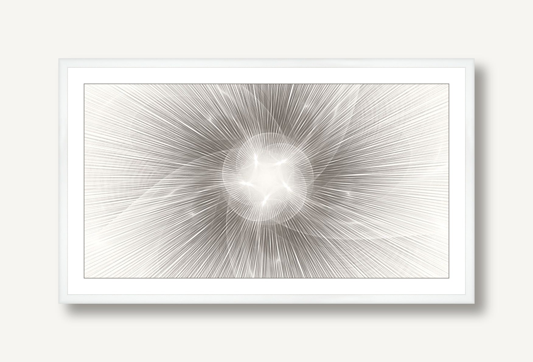 Adjoining Spheres 6 framed