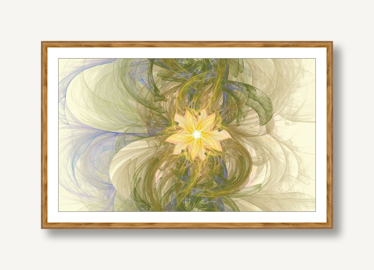 Imminent Whorl 2 framed