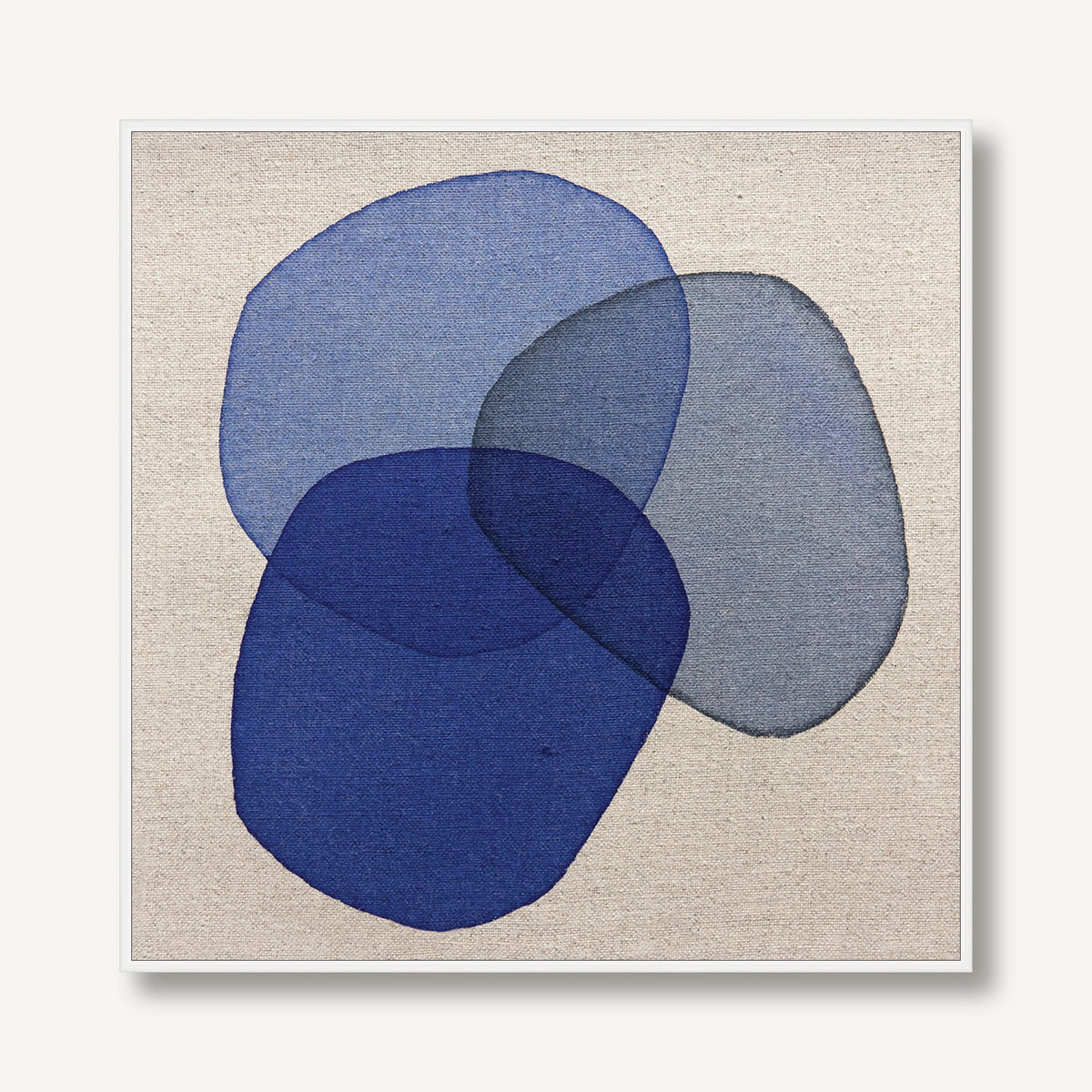 Bare Blue 2 framed