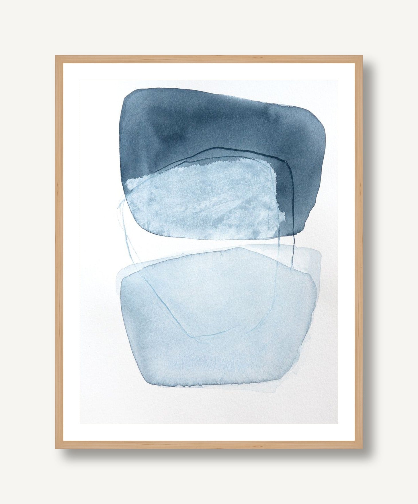 Blue Sky 1 framed