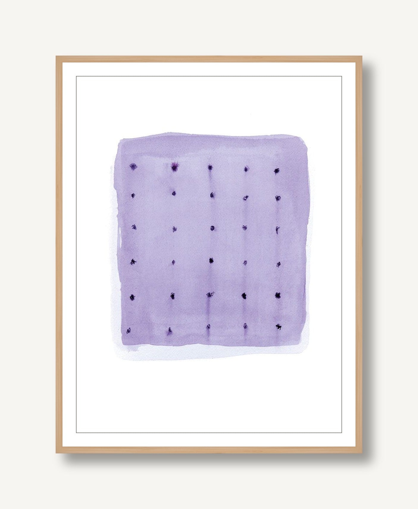 Lilac Lanterns 1 framed