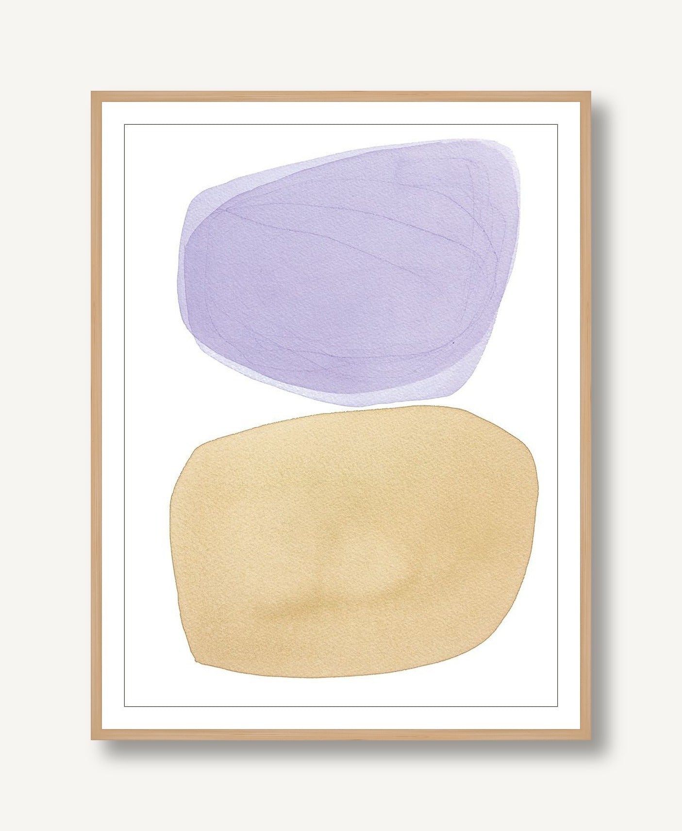 Lilac Lanterns 2 framed