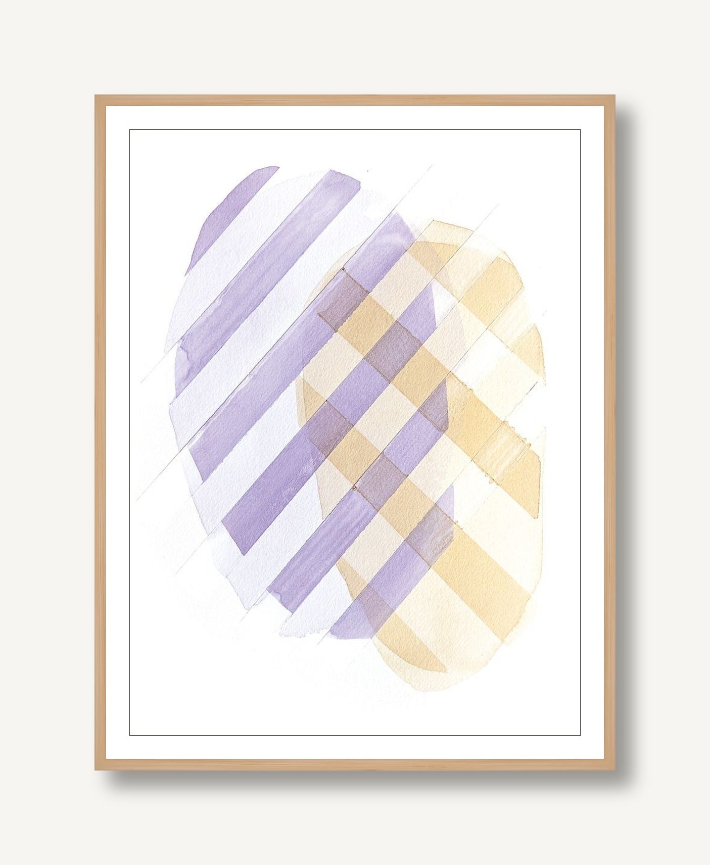 Lilac Lanterns 3 framed