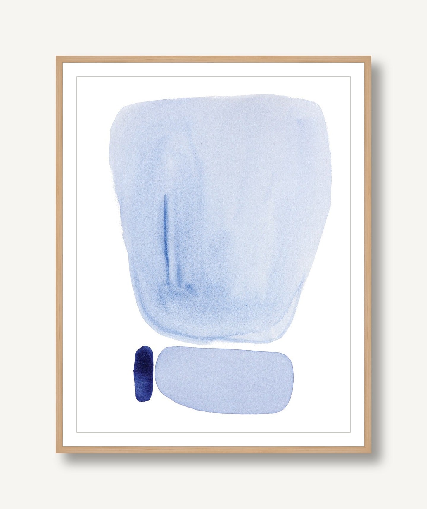 Summer Blue 2 framed
