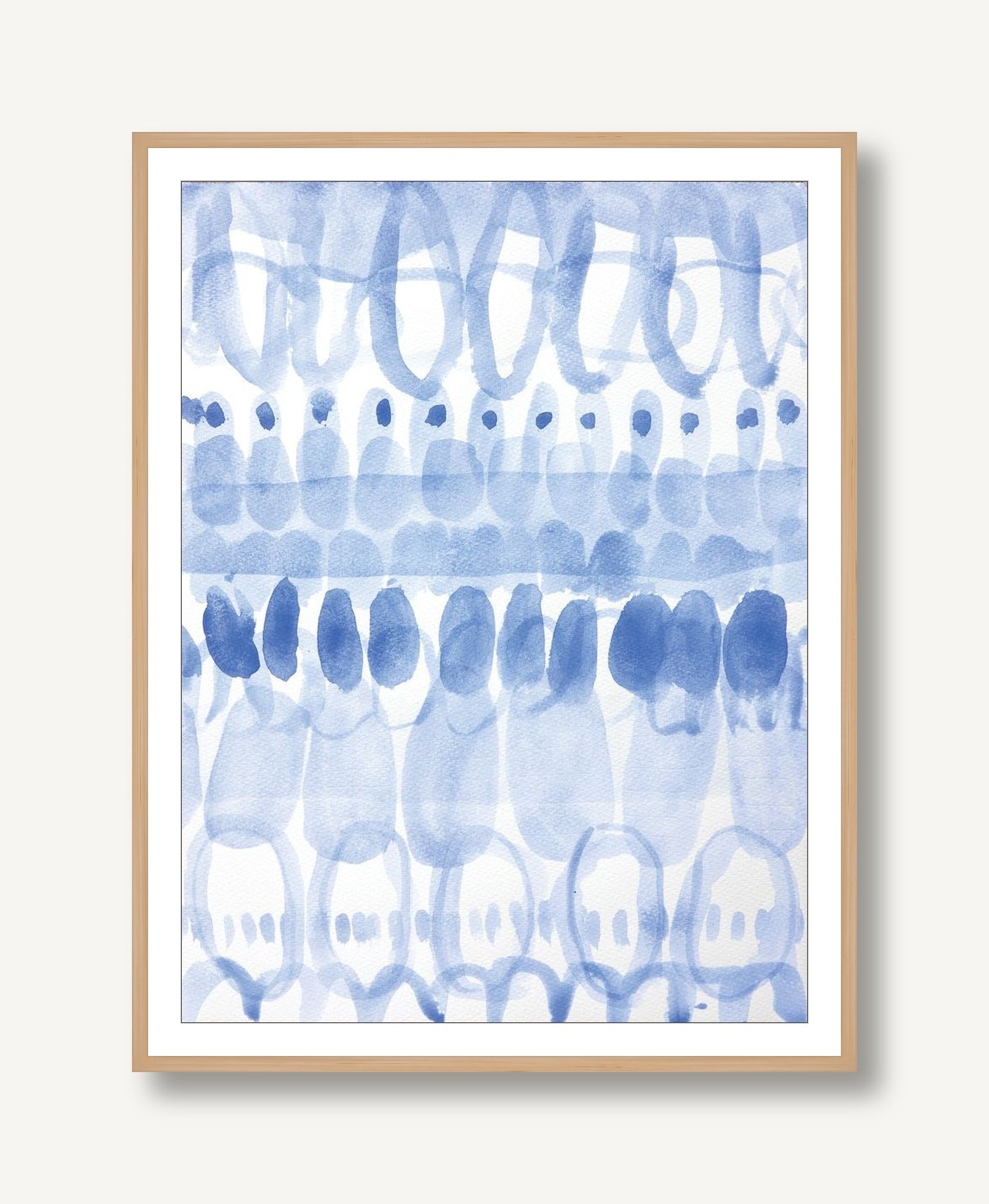 Summer Doodle 1 framed