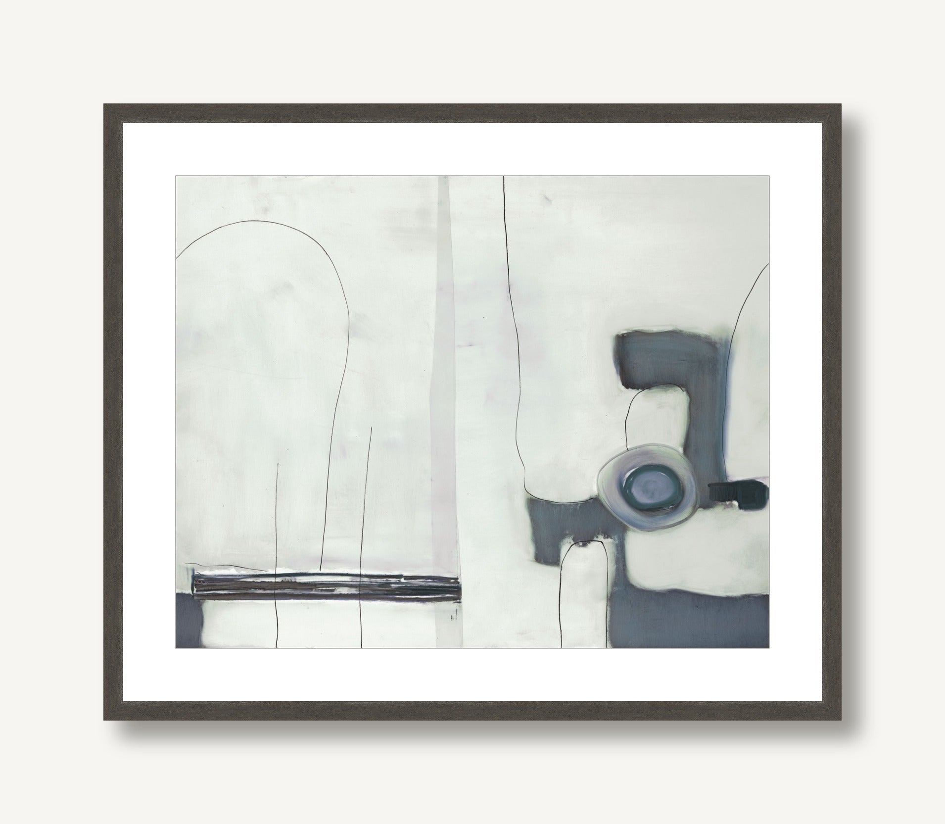 Absent Mind 1 framed