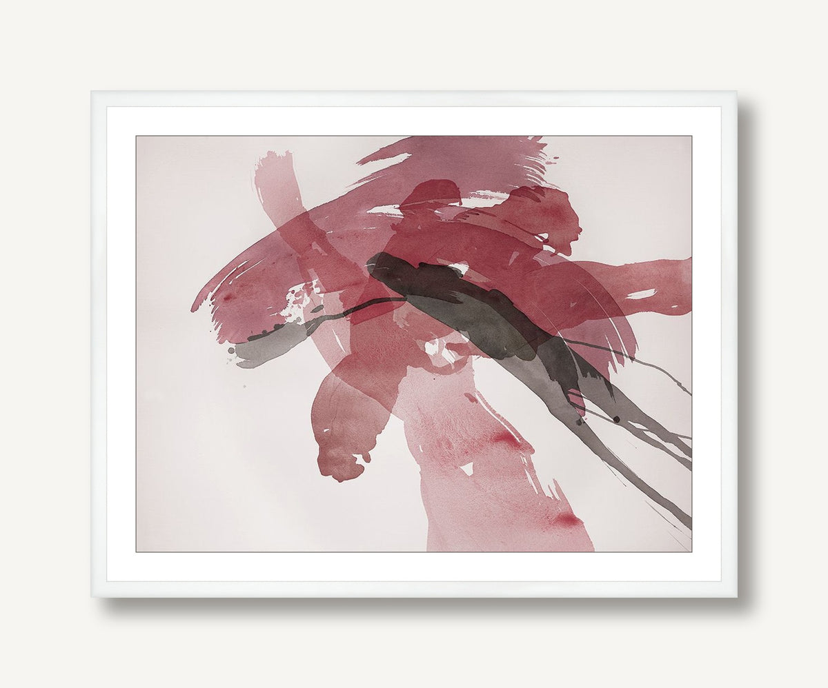 Boogie Down Pink 2 framed