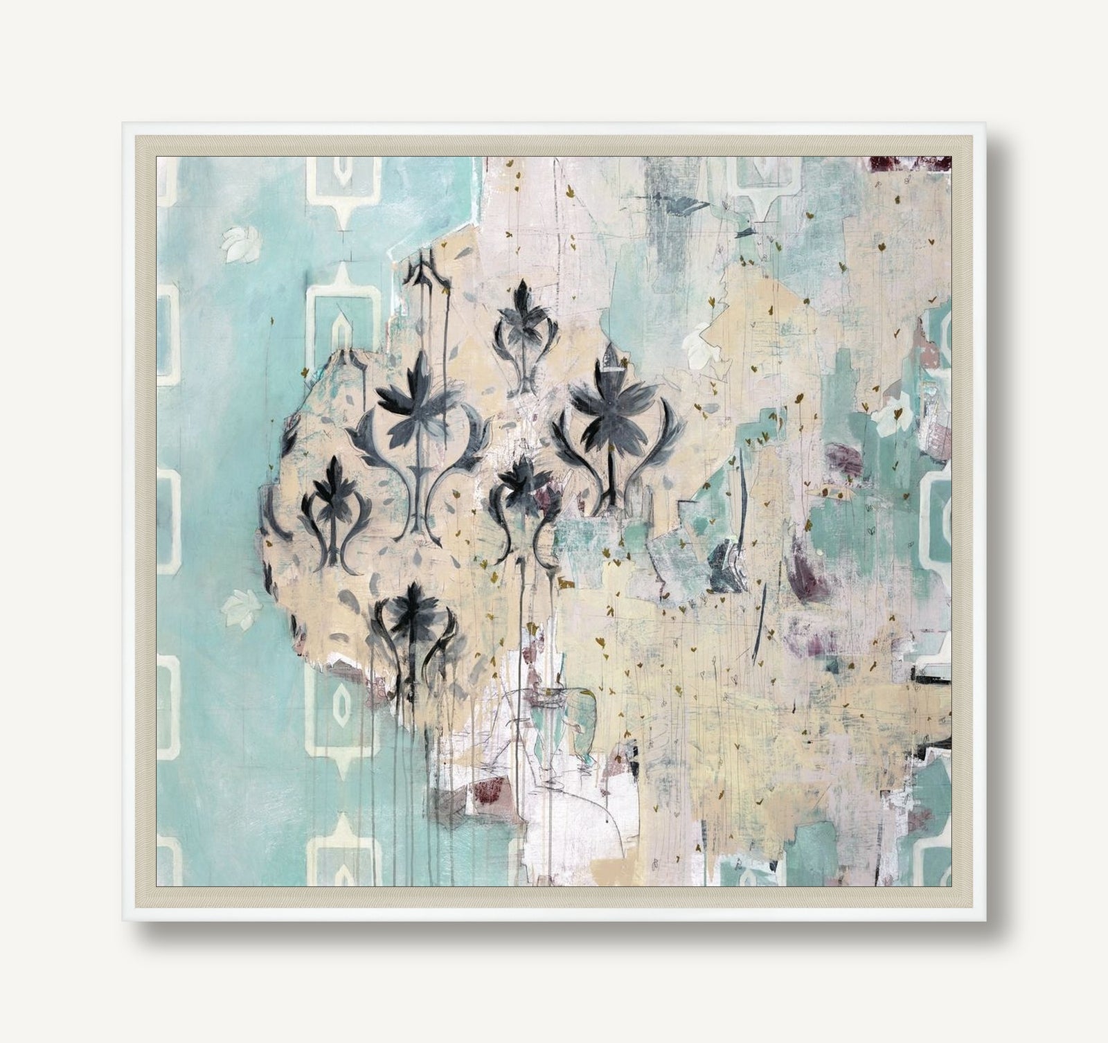 Dreams of the Continent 1 framed