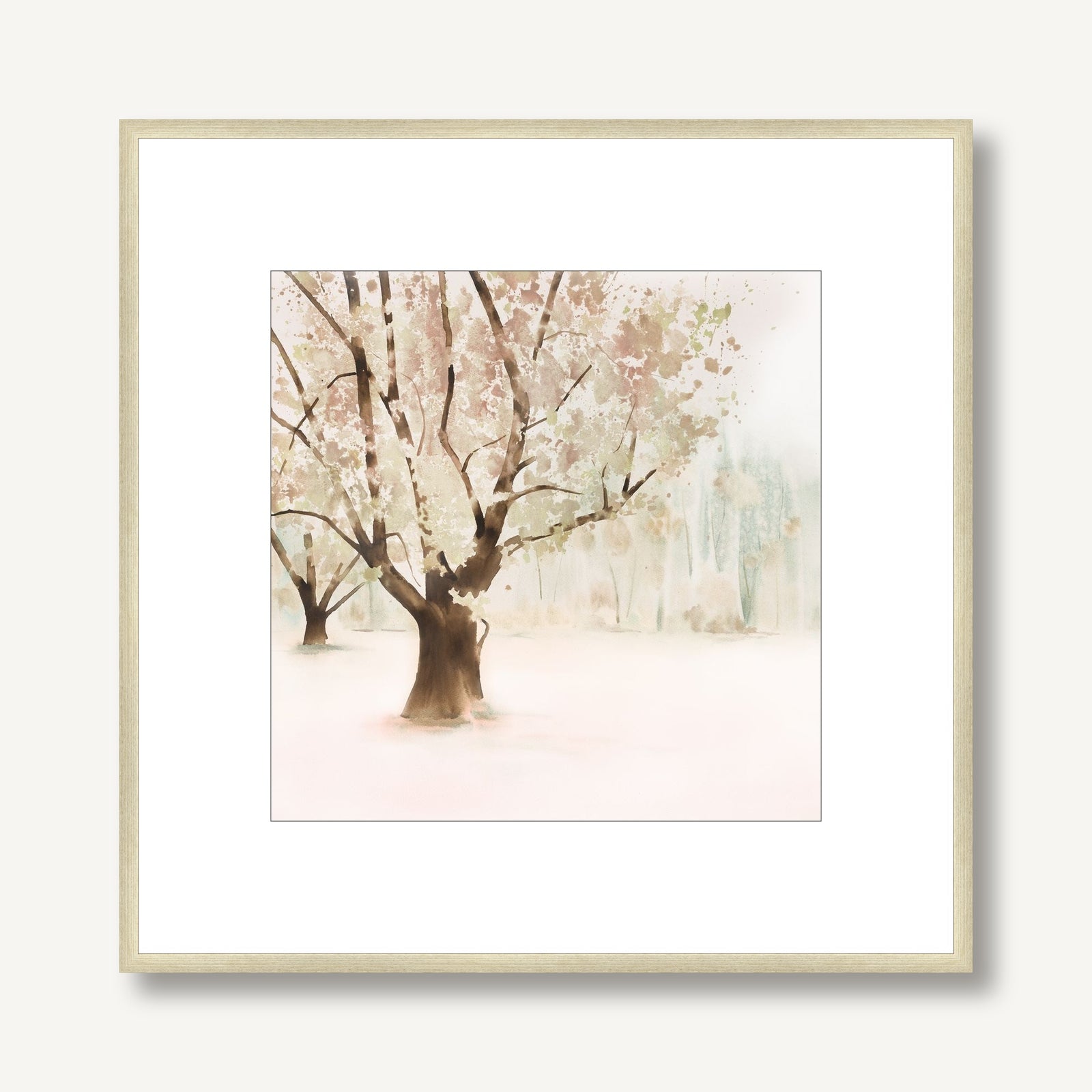 Dancing Trees 2 framed
