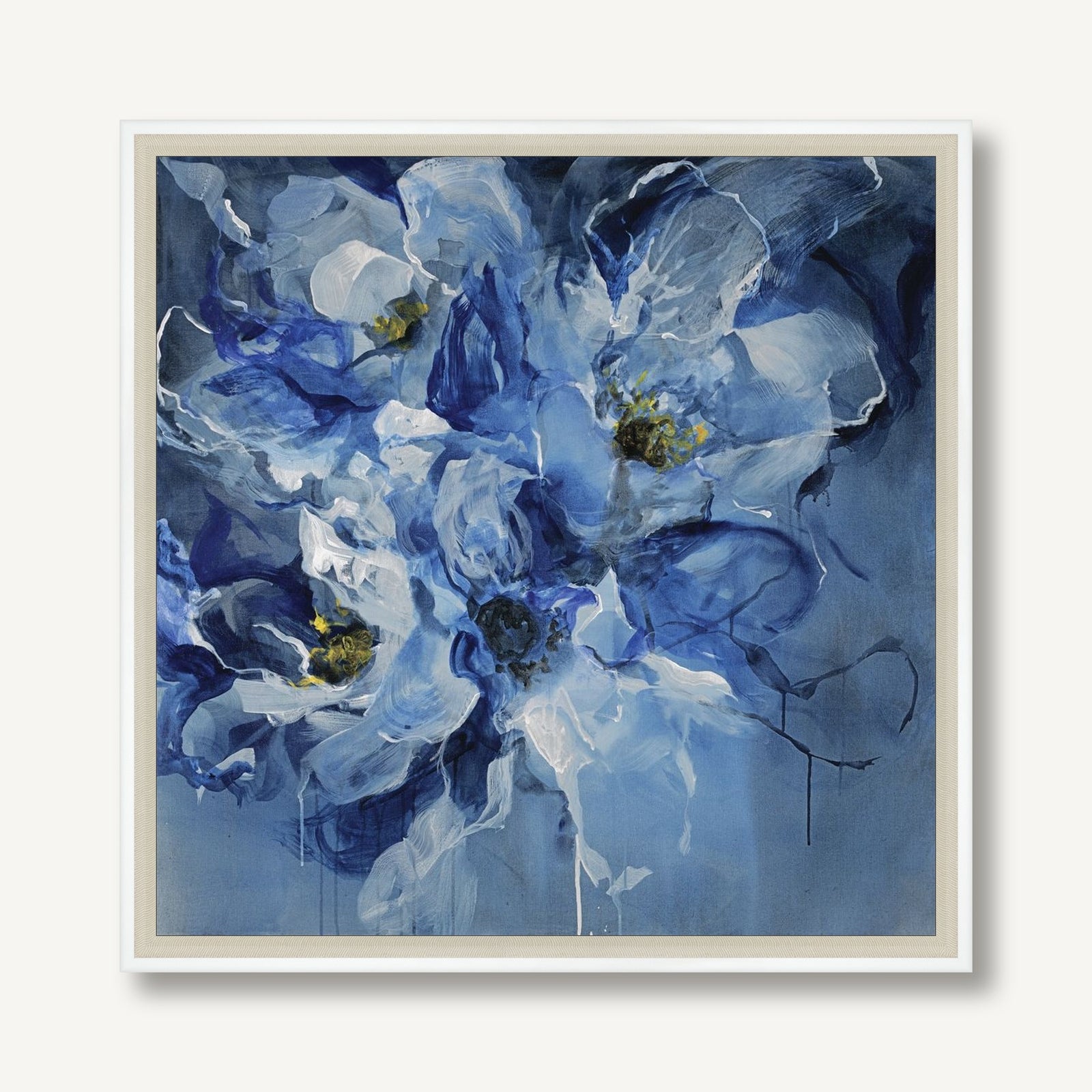 Emoting Blooms 2 framed