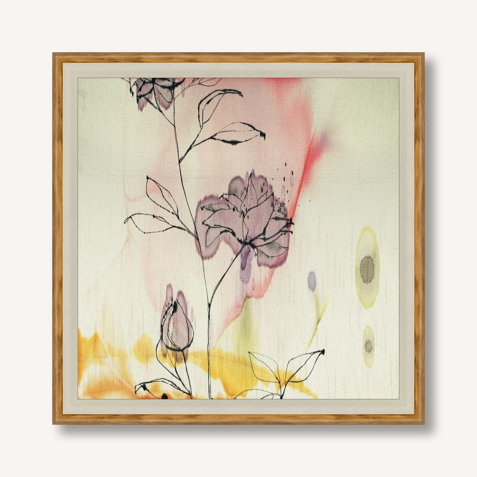 Fragrant Frivolity 1 framed