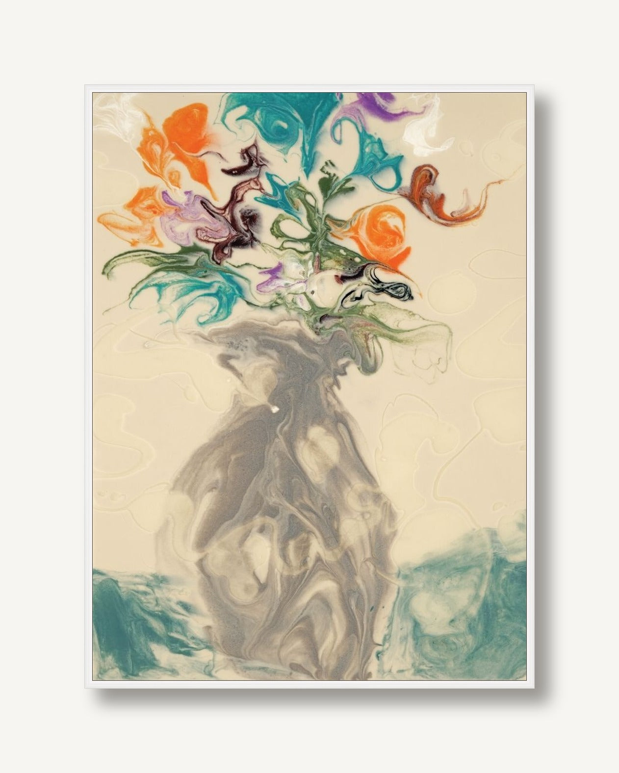 Floral Idealism 5 framed