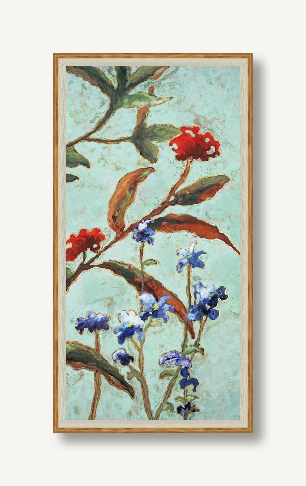 Floral Plenty 3 framed
