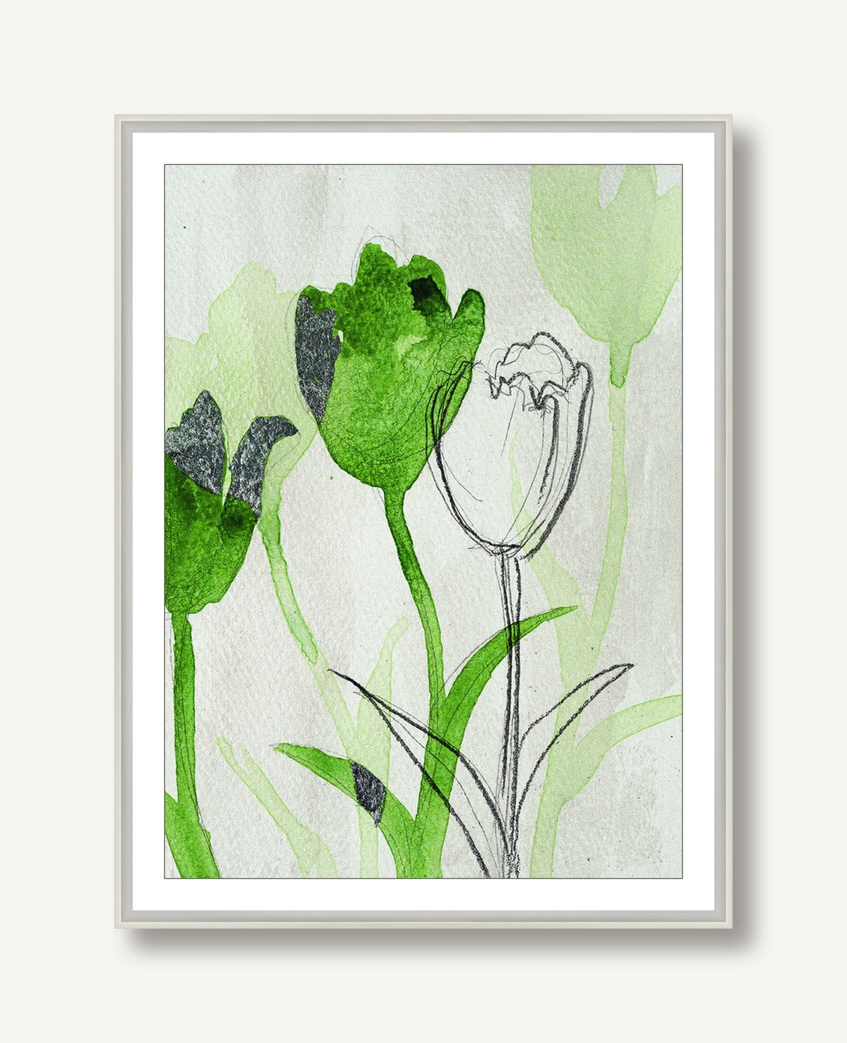 Into Blossom 2 framed