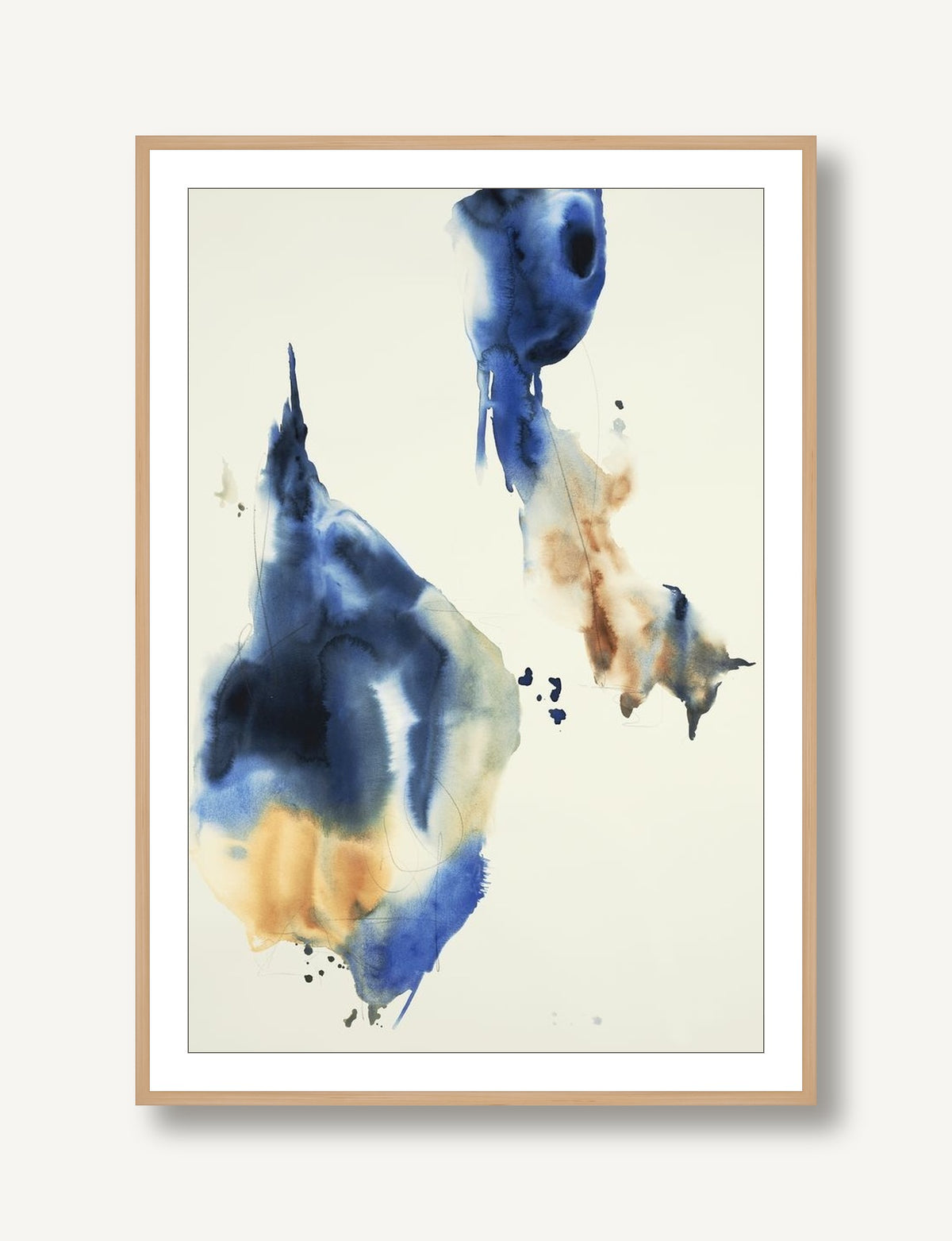 Ink Washed 2 framed