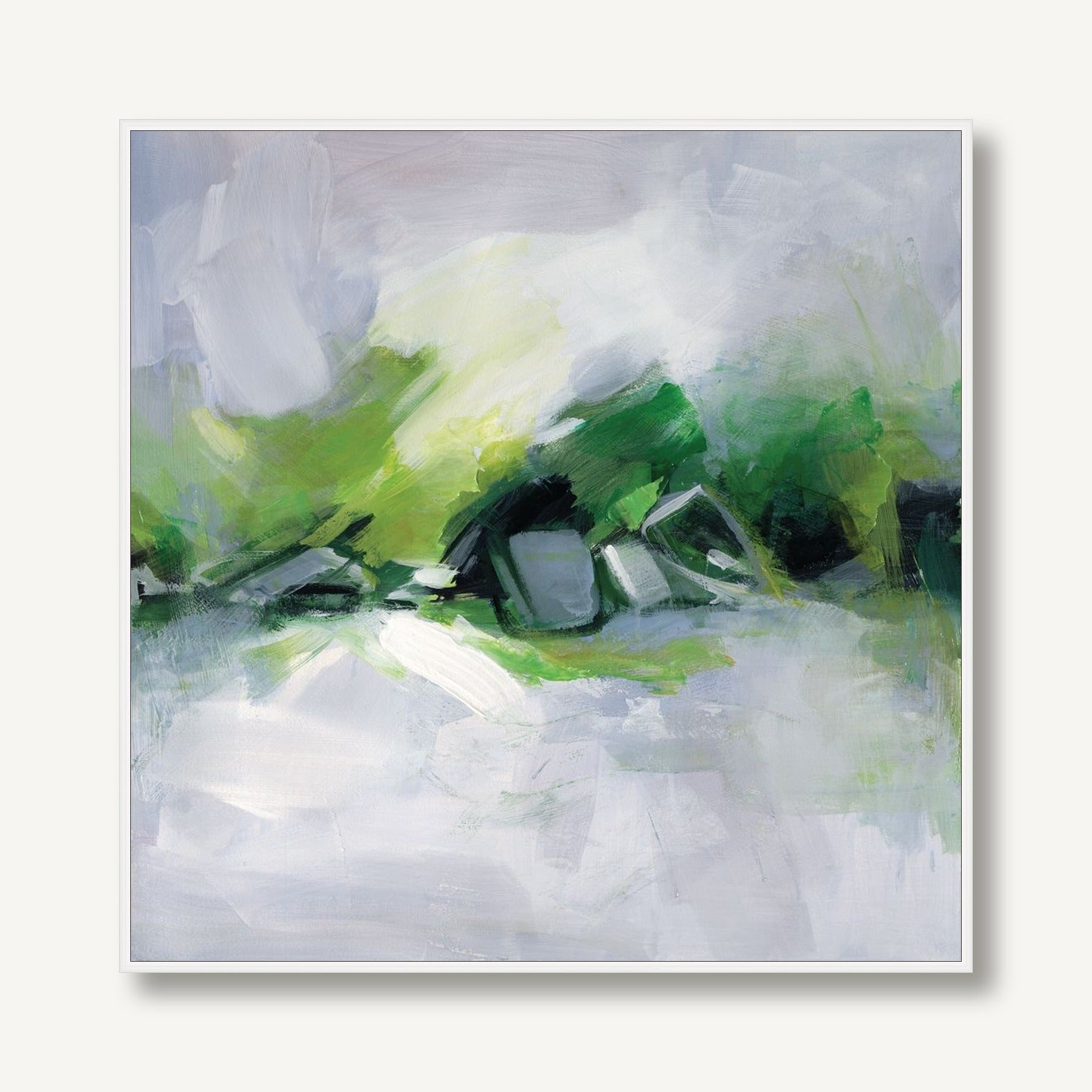 Lost in illusion 1 framed