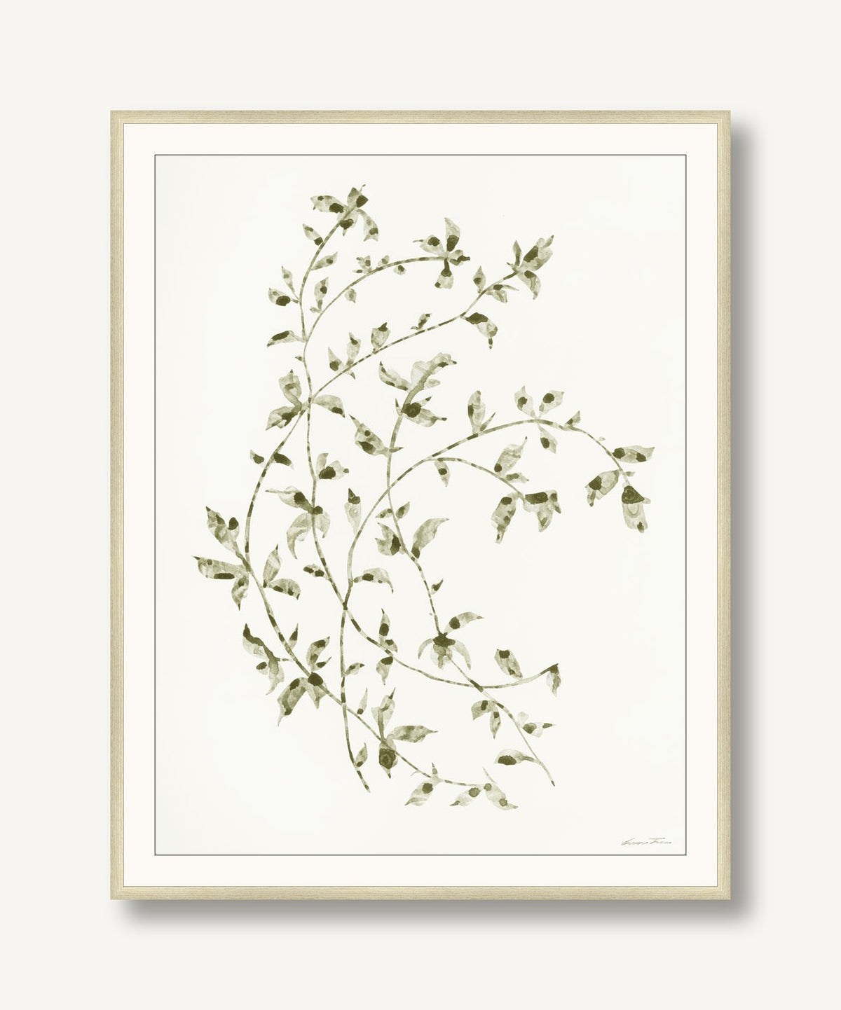 Leafy Vines 6 framed