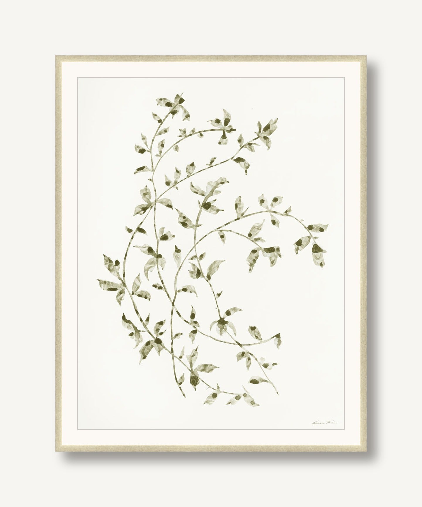 Leafy Vines 6 framed