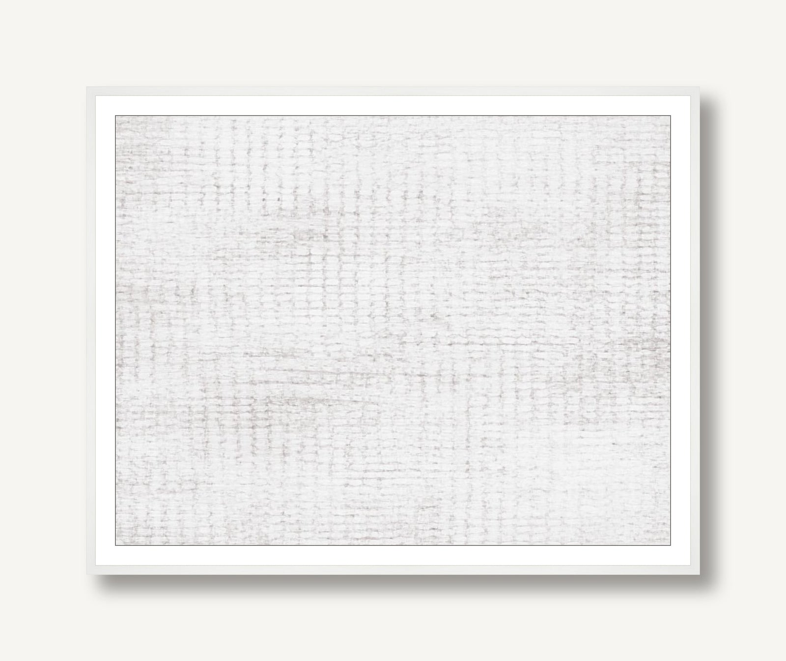 Open Weave 1 framed