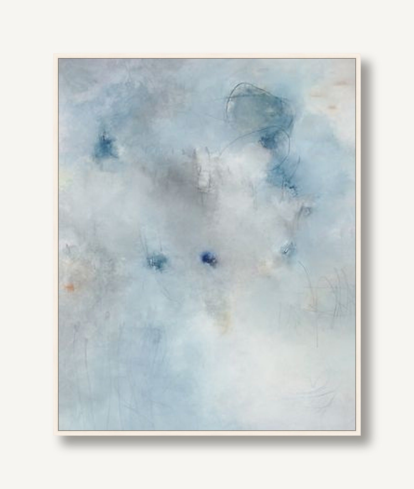 Poem In The Clouds 1 framed