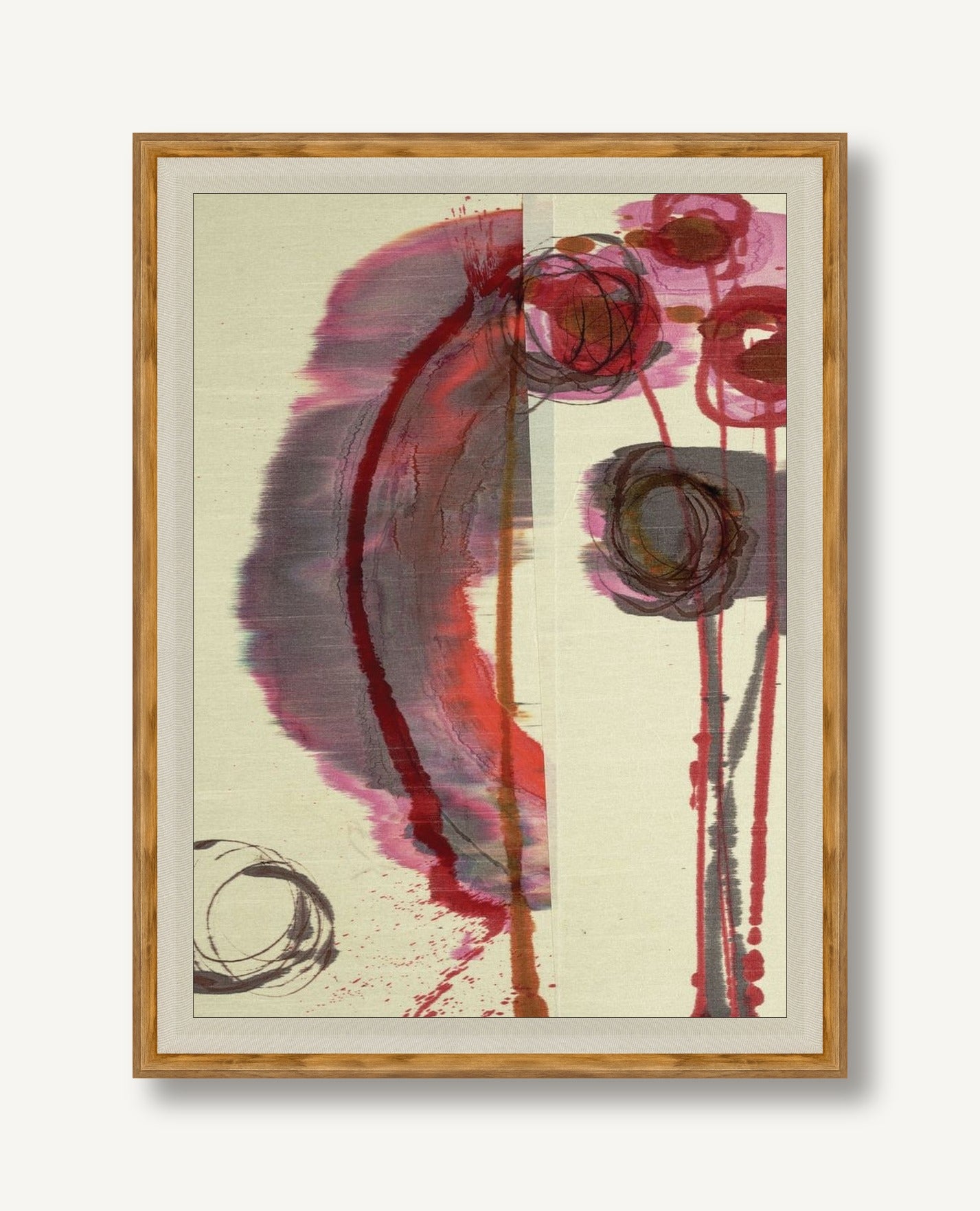 Roundabout Conversations 1 framed