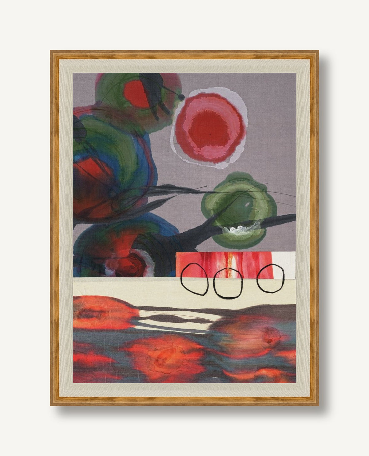 Roundabout Conversations 7 framed