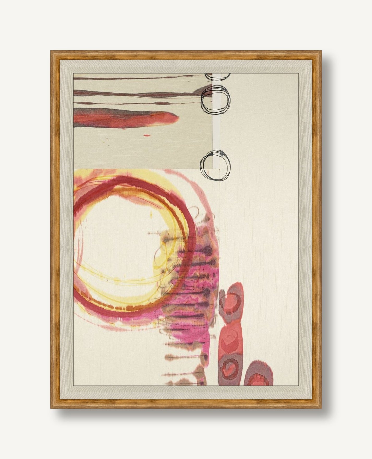 Roundabout Conversations 8 framed
