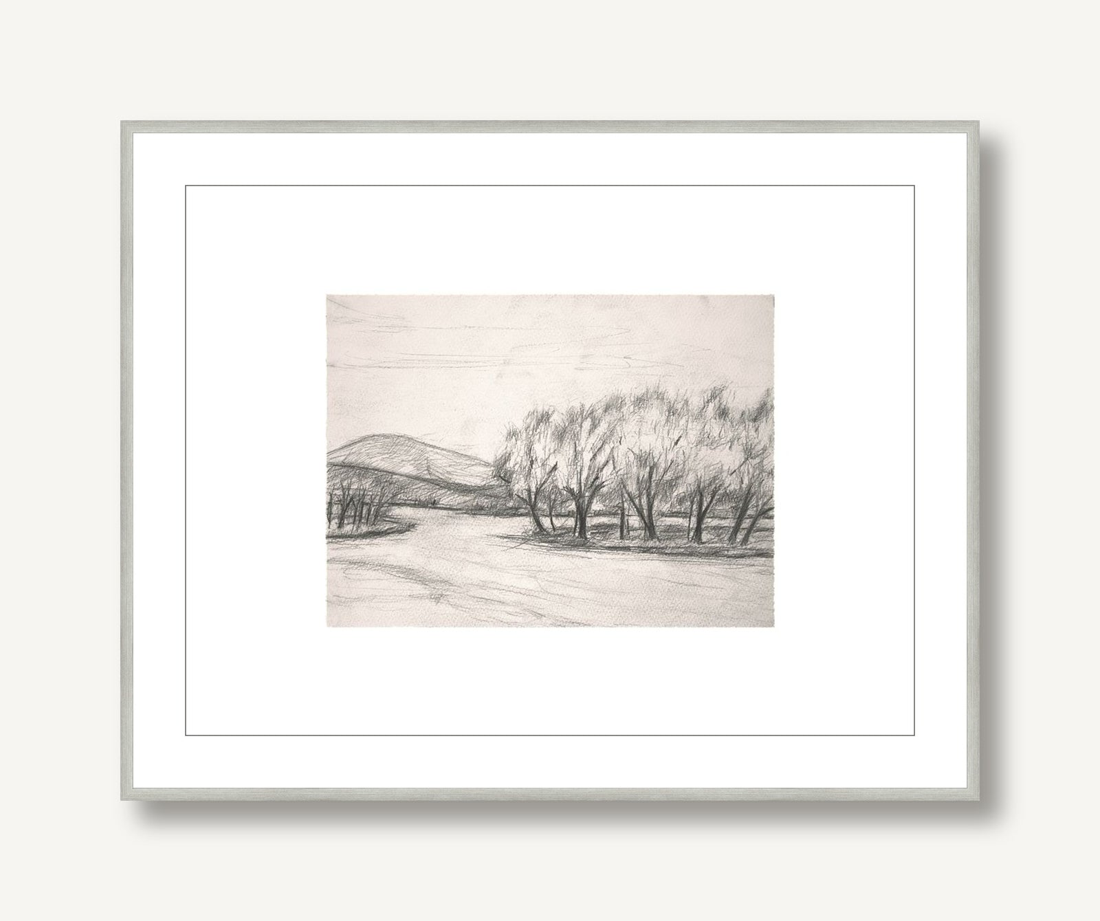 Rolling Landscapes 4 framed