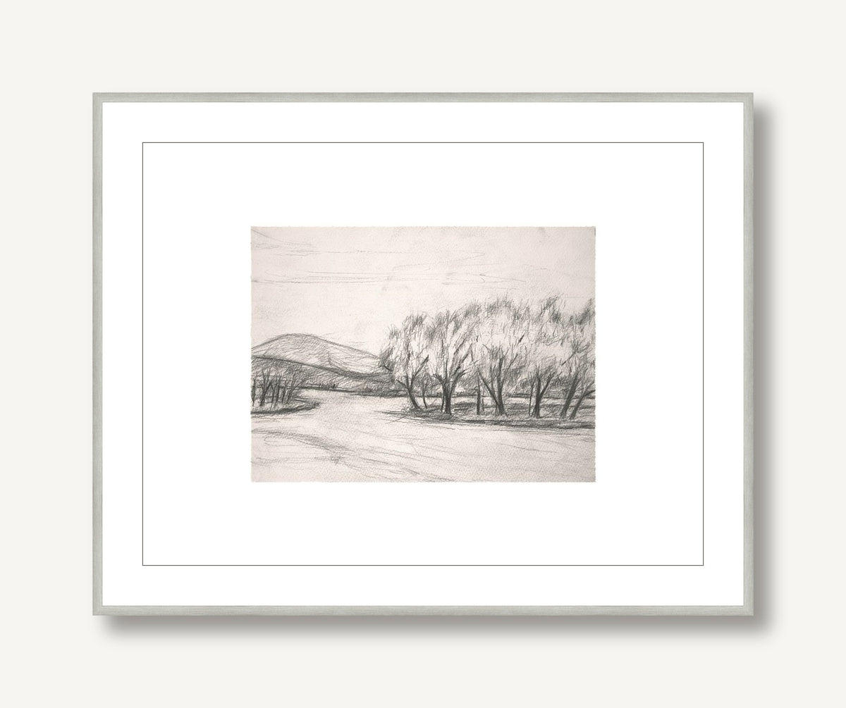 Rolling Landscapes 4 framed