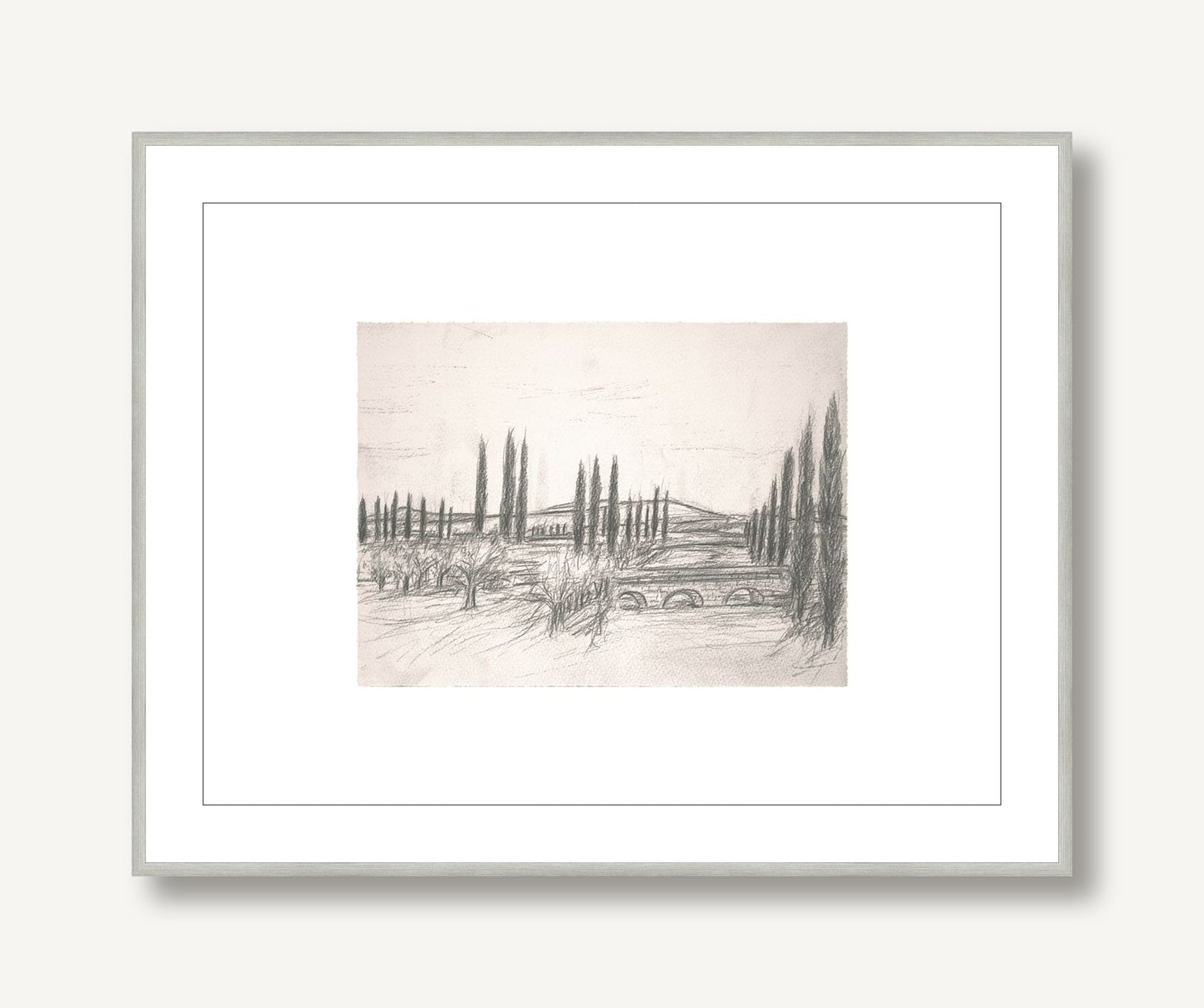 Rolling Landscapes 5 framed