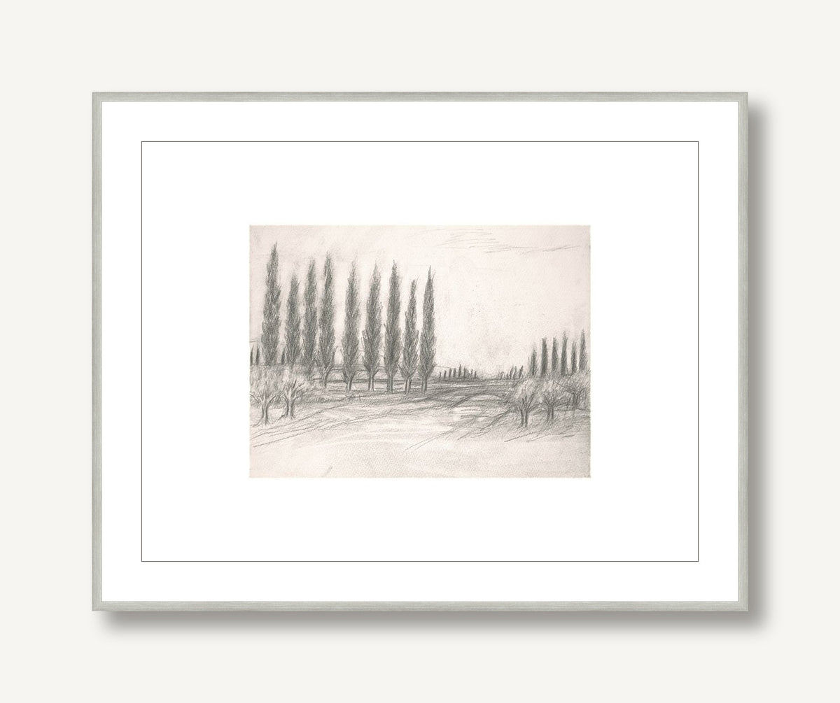 Rolling Landscapes 6 framed