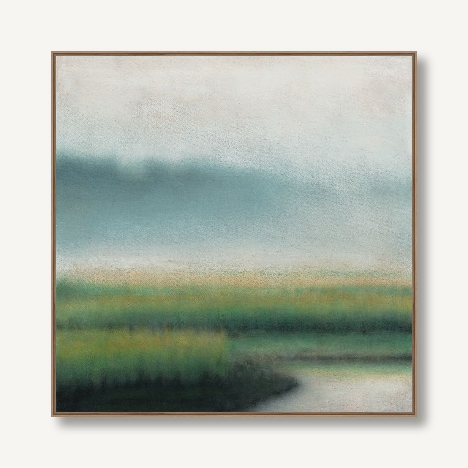 The Clouds Hang On 1 framed