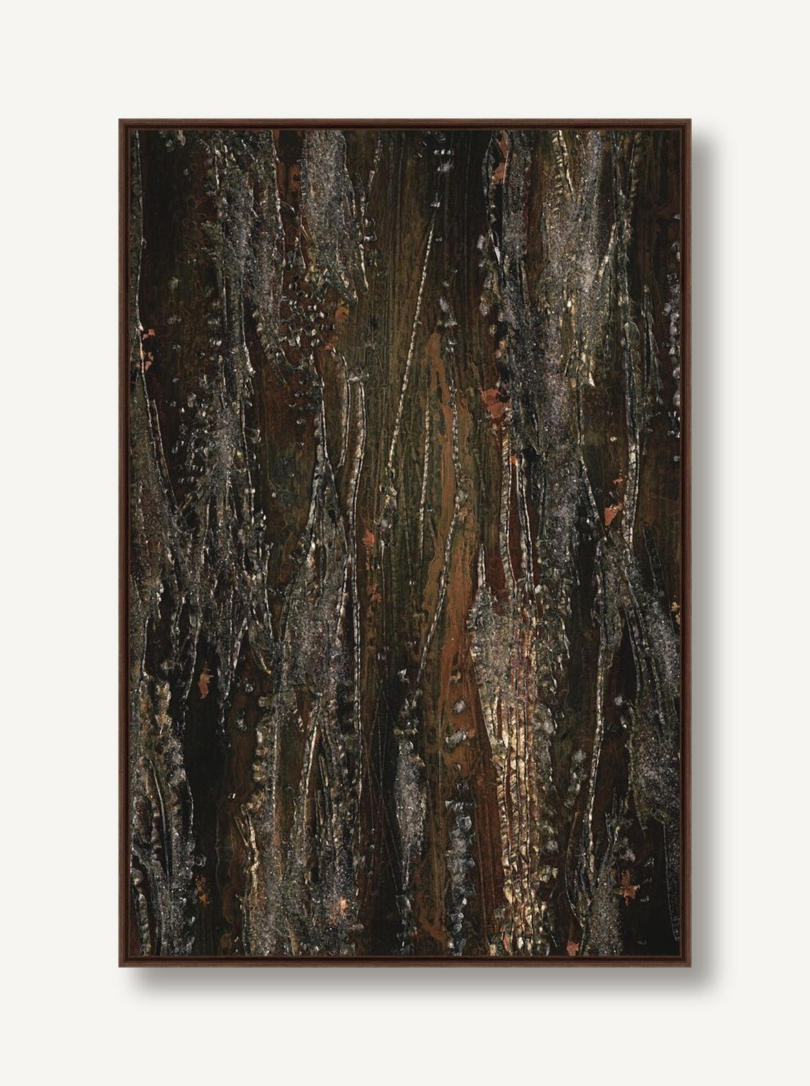 Tigers Eye 2 framed