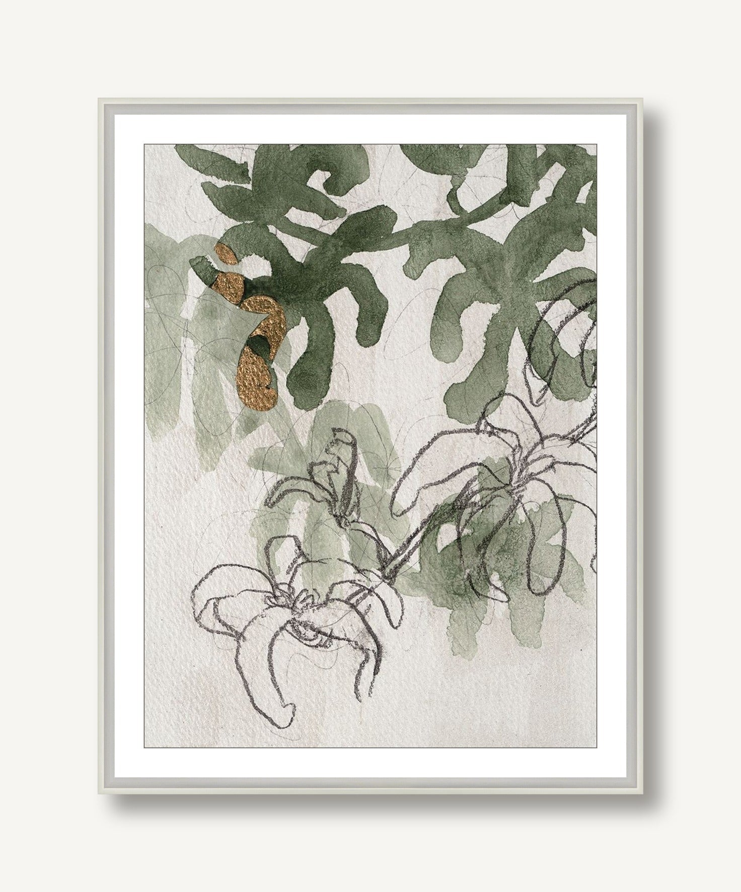Wind Chimes 1 framed