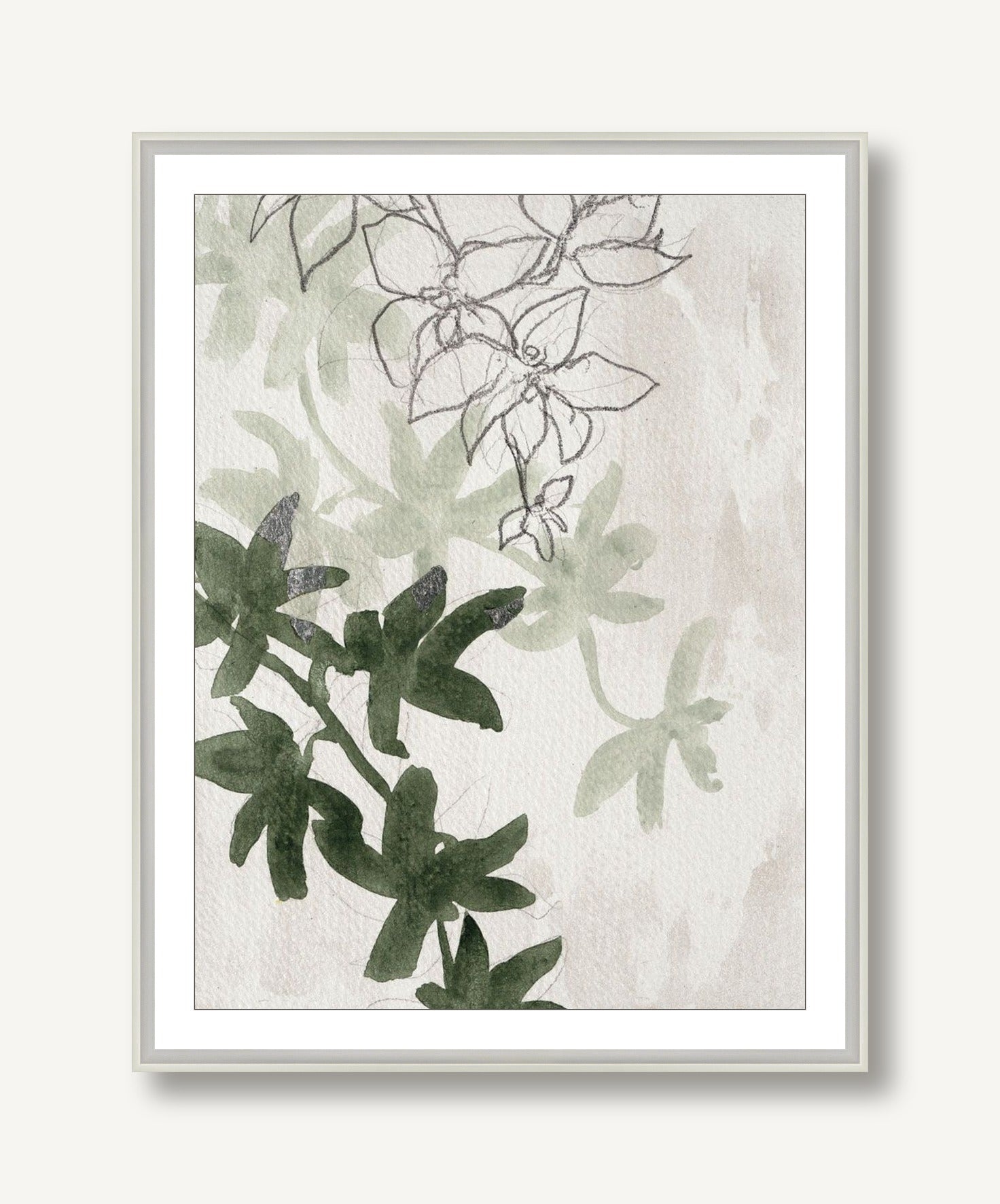 Wind Chimes 2 framed