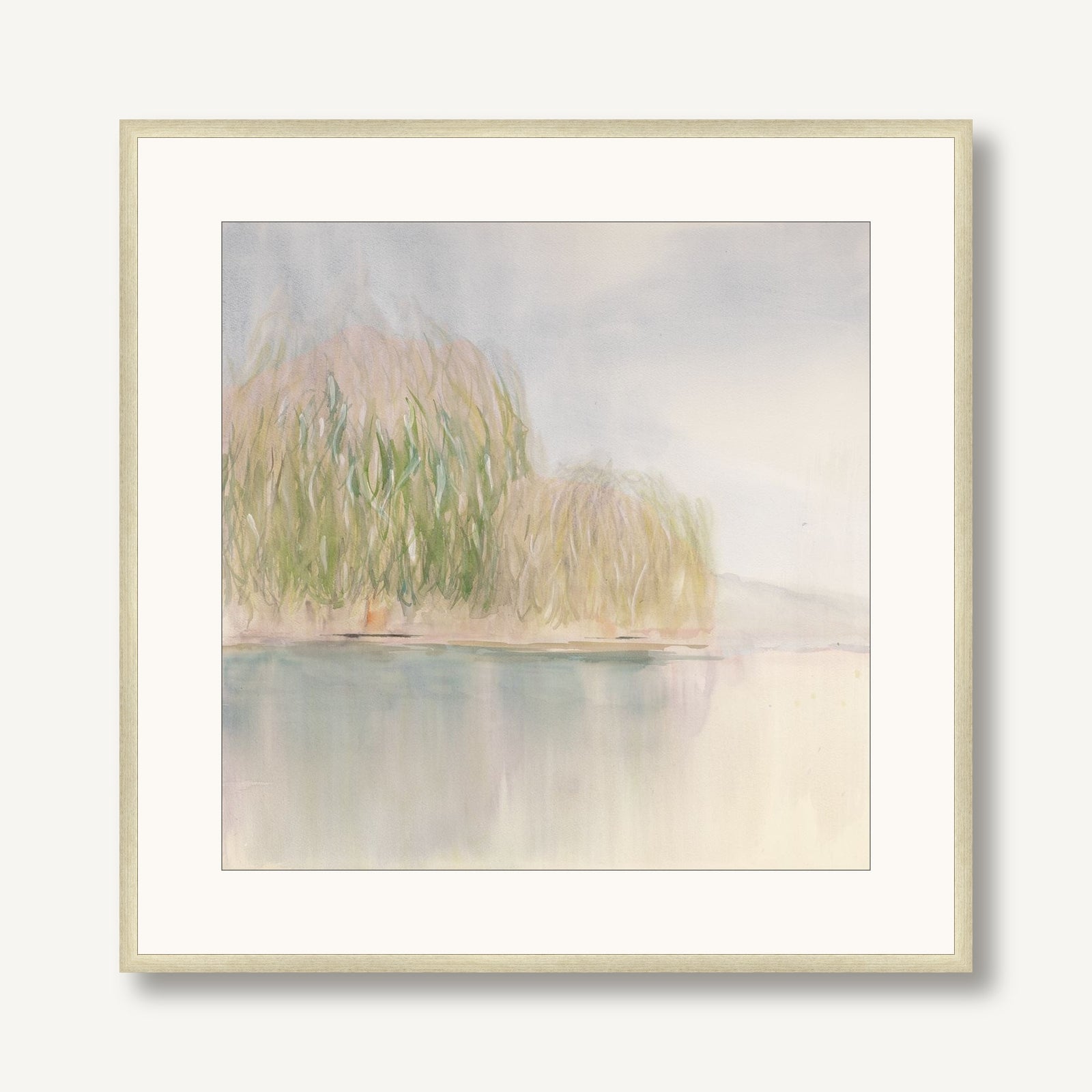 Willow Shoreline 1 framed