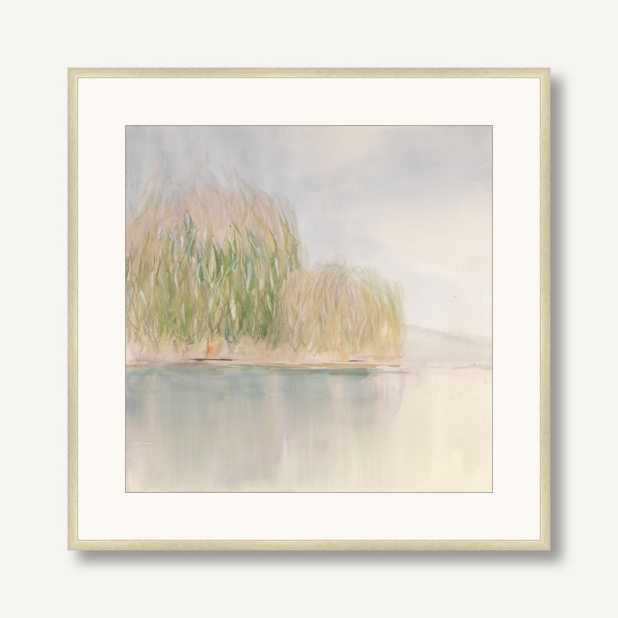 Willow Shoreline 1 framed