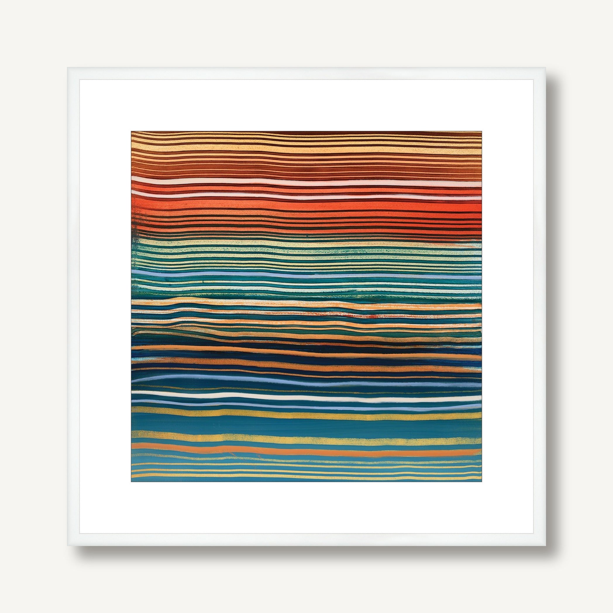 A Linear Arrangement 1 framed