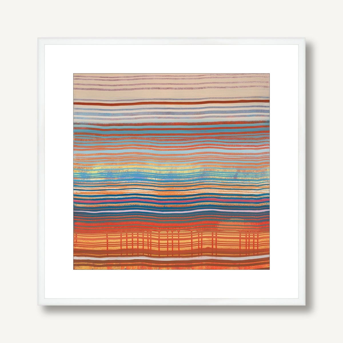 A Linear Arrangement 6 framed