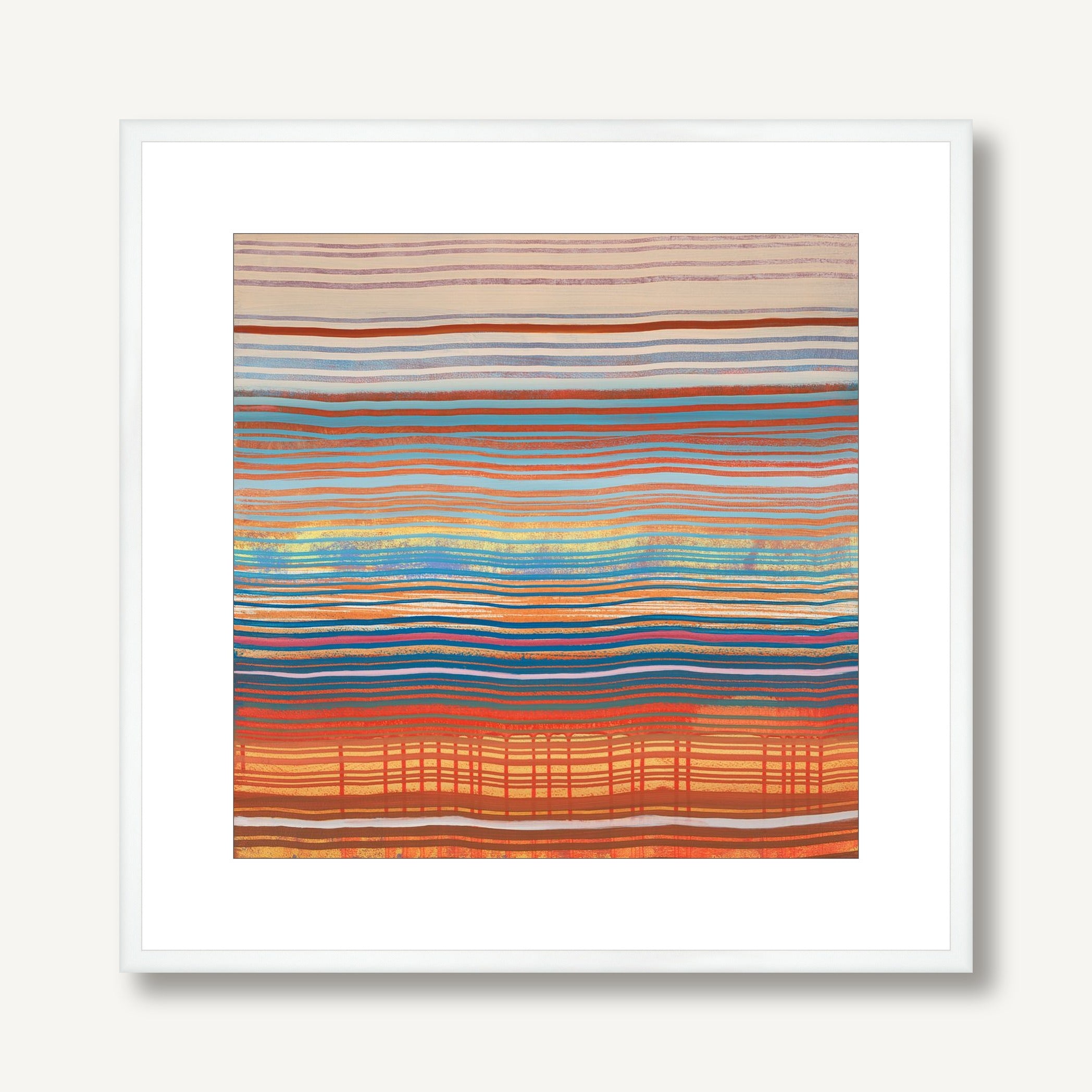 A Linear Arrangement 6 framed