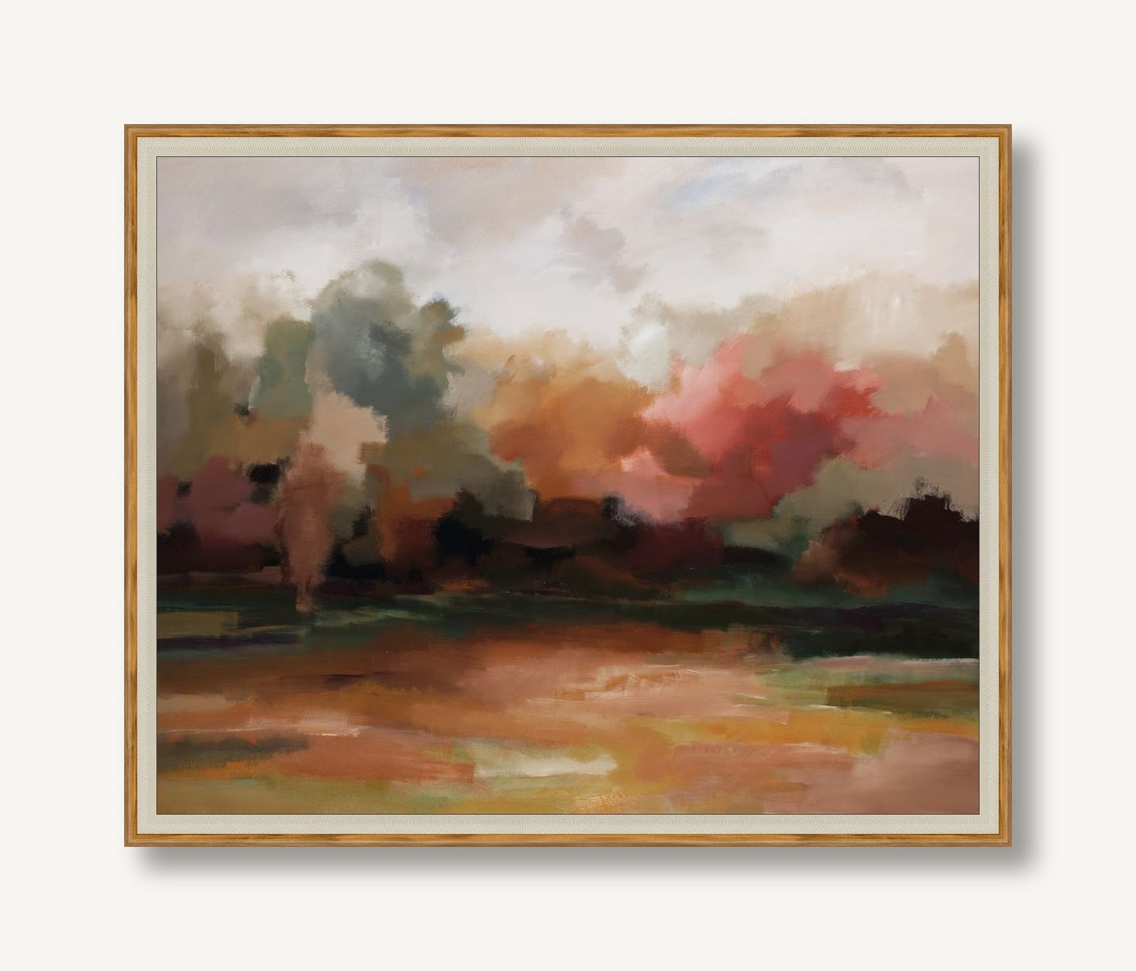 Autumn Mist 1 framed
