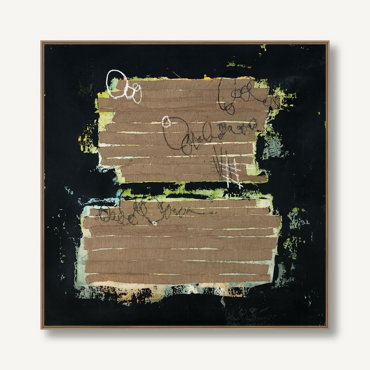 Coded Secrets 1 framed