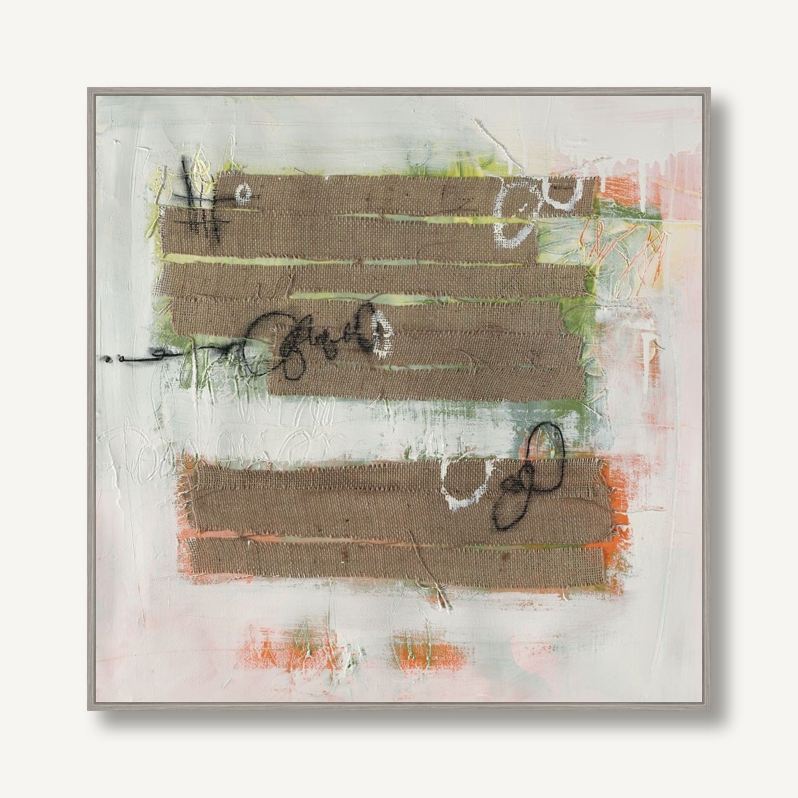 Coded Remnants 1 framed