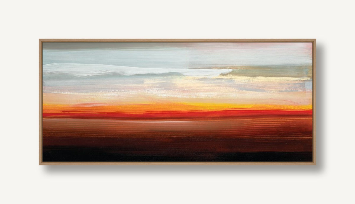 Cross Country Reveries 2 framed