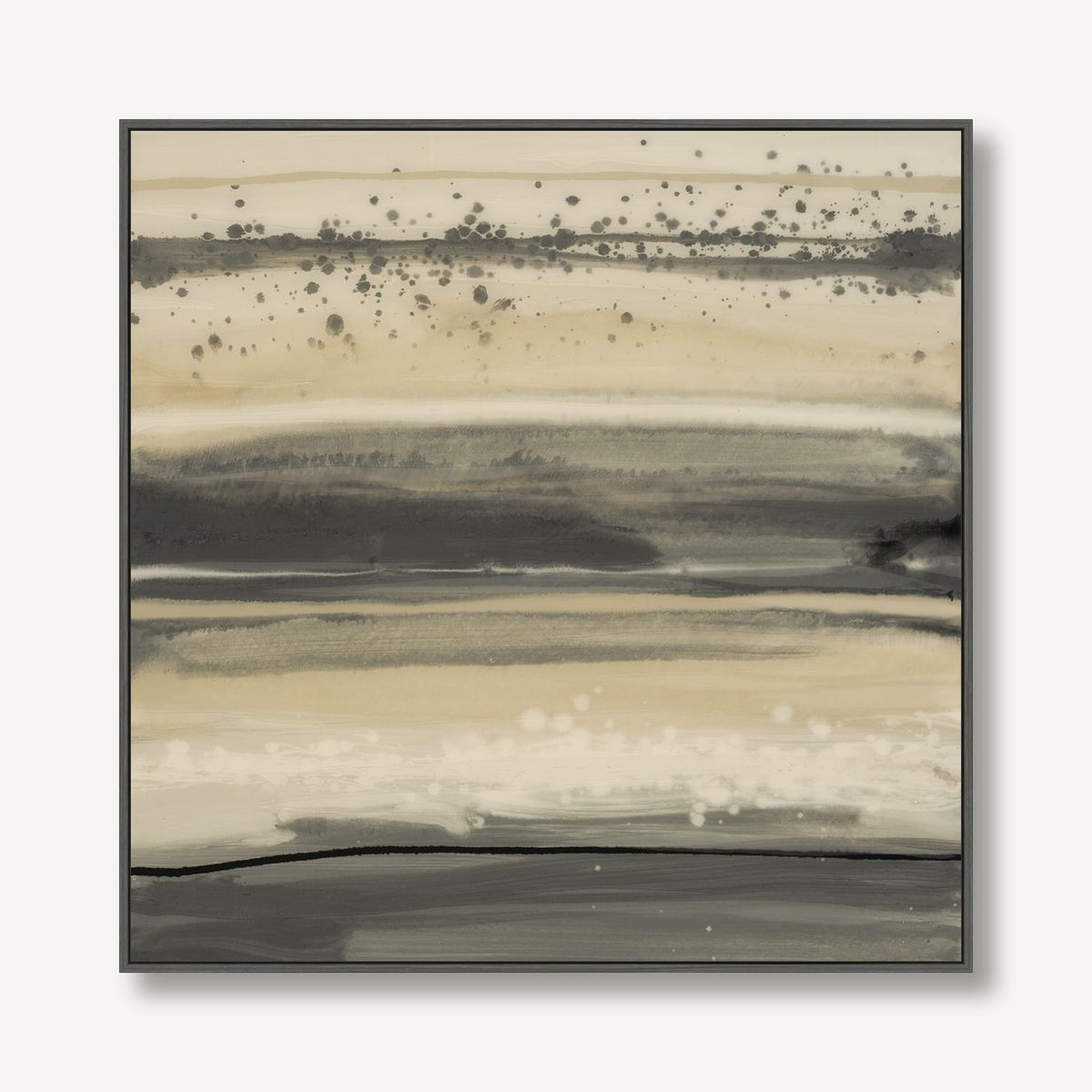 Charcoal Heavens 1 framed