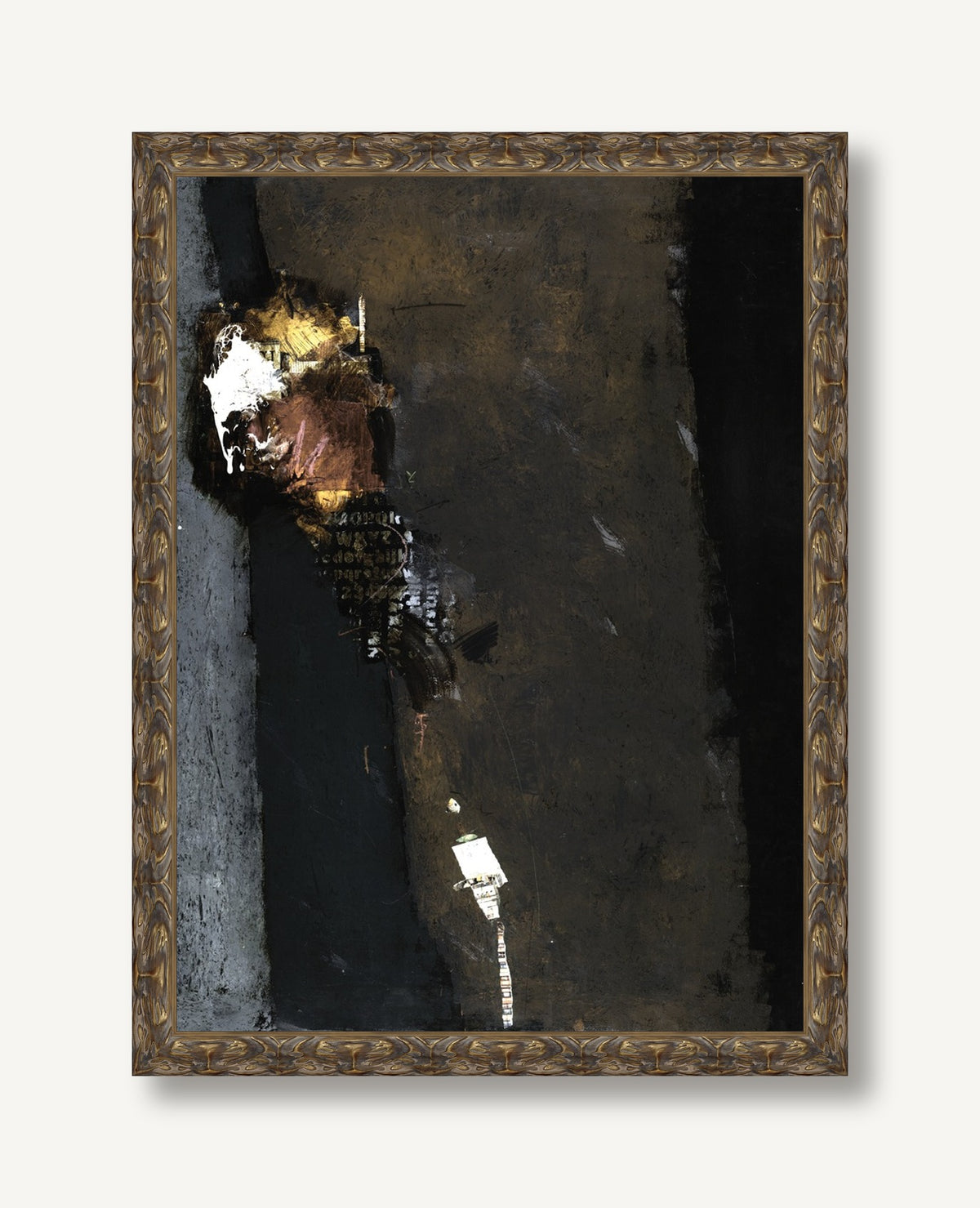 Crafted With Ellegance 1 framed