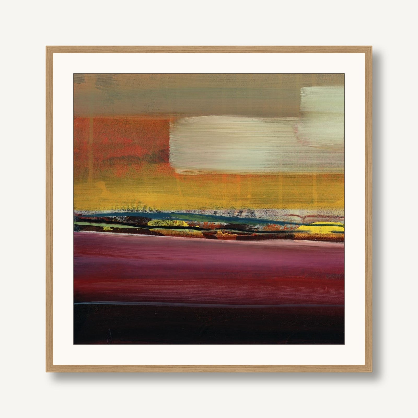 Dancing Colors 3 framed