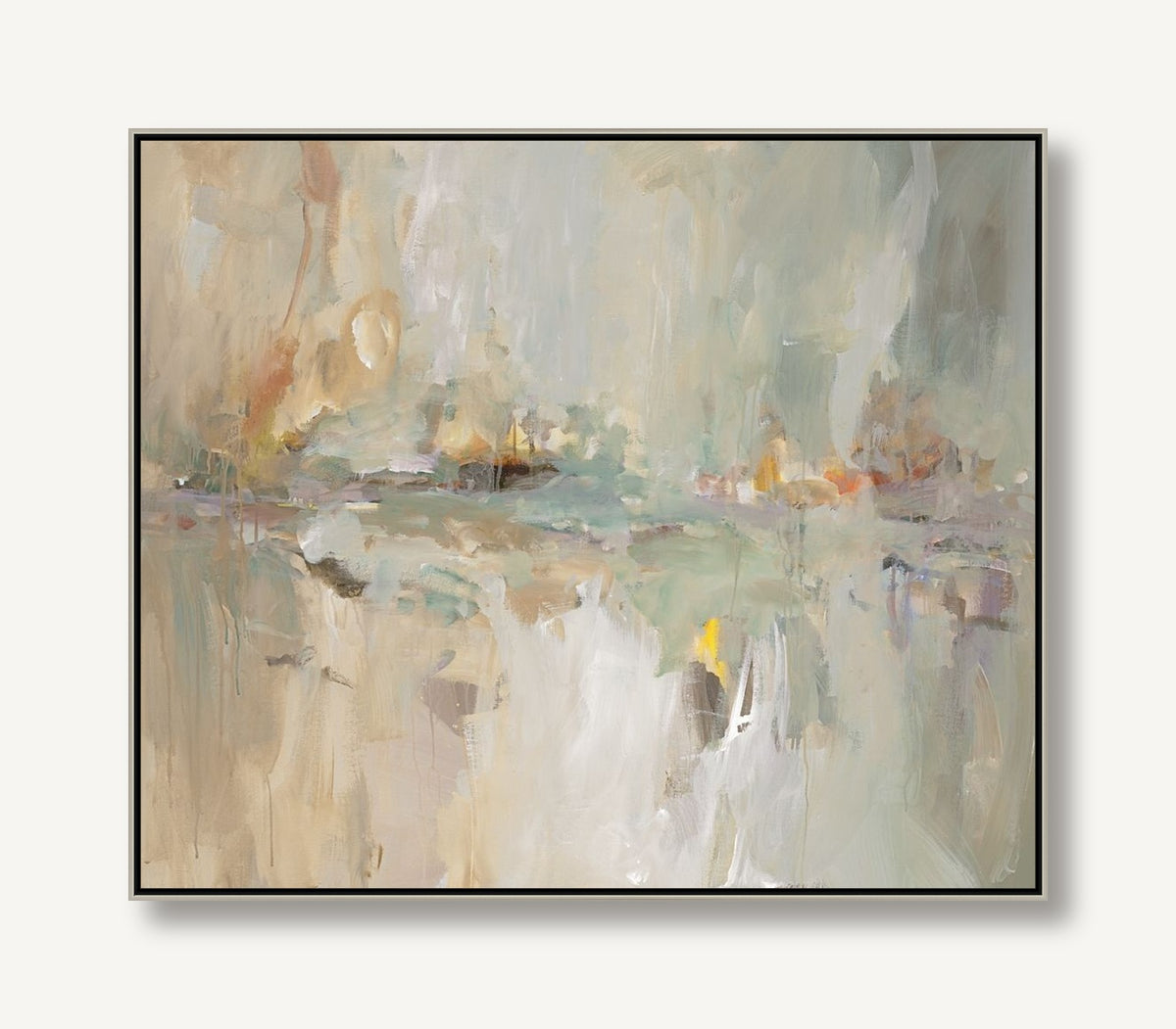 Floating in Between 1 framed