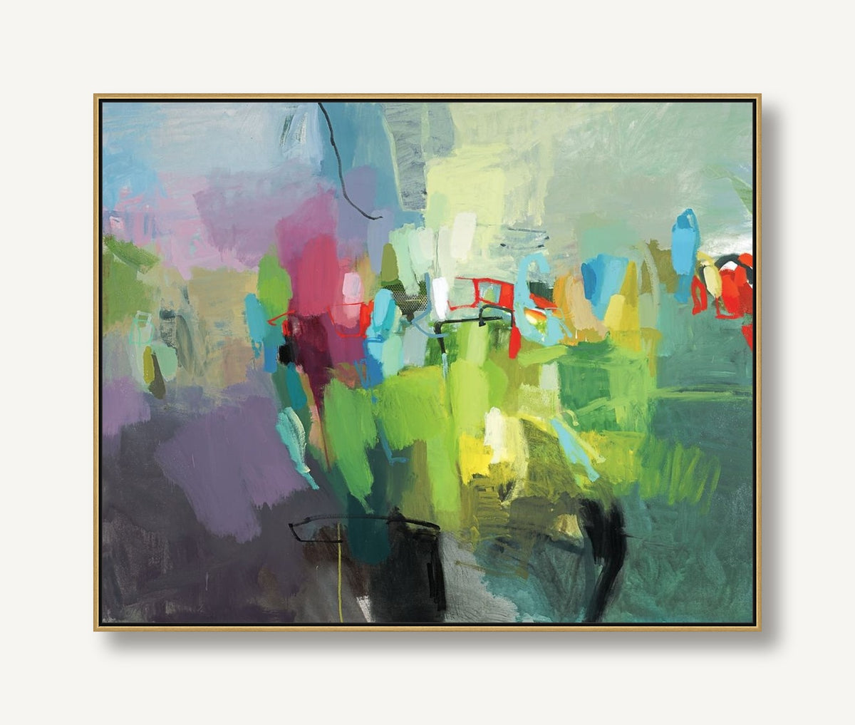 Fresh Palette 1 framed